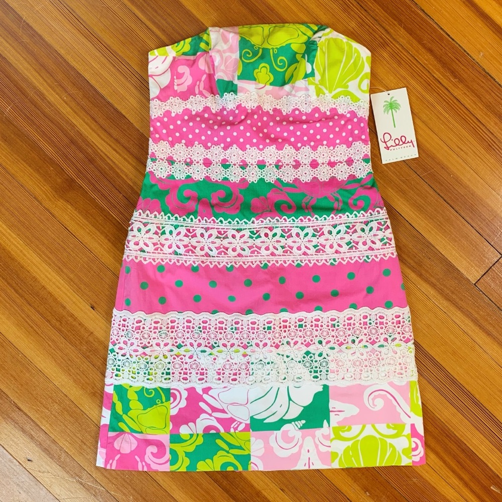 Lilly Pulitzer Strapless Mini | New with Tags!